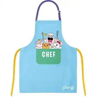 Tablier en coton chefclub kids