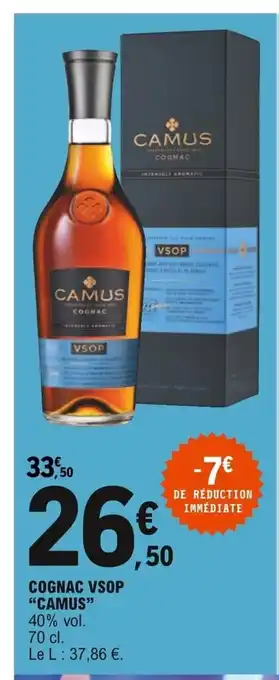 E.Leclerc Cognac Vsop Camus offre
