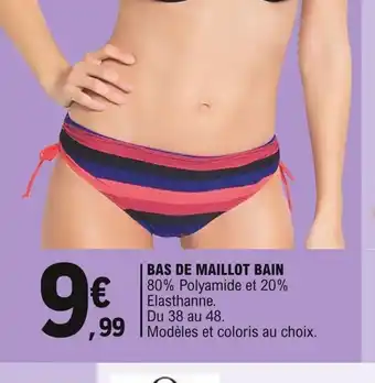 E.Leclerc Bas de Maillot Bain offre