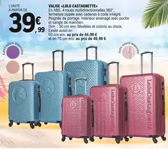 Valise Lulu Castagnette