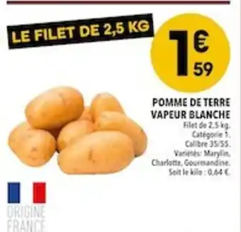 Supeco Pomme de Terre Vapeur Blanche offre