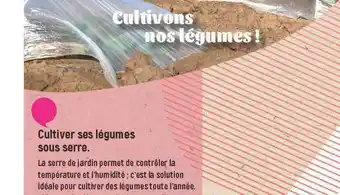 E.Leclerc Cultiver Ses Légumes Sous Serre offre