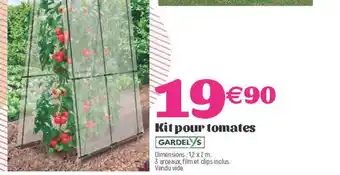 E.Leclerc Kit Pour Tomates Gardelys offre