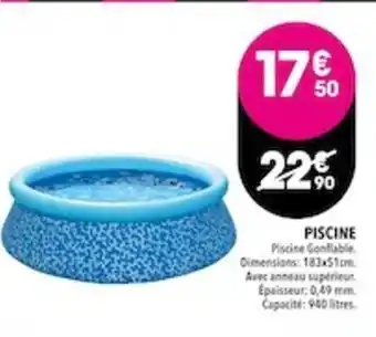 Supeco Piscine offre