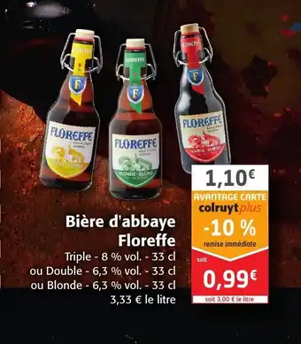 Colruyt Bière d'Abbaye Floreffe offre