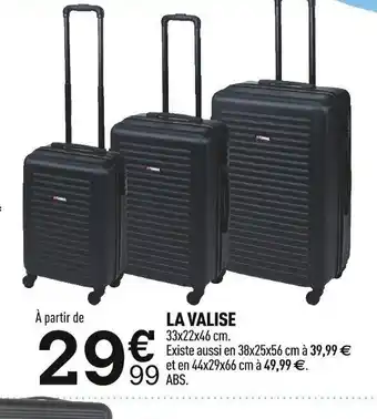 Centrakor La Valise offre