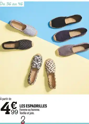 Centrakor Les Espadrilles offre