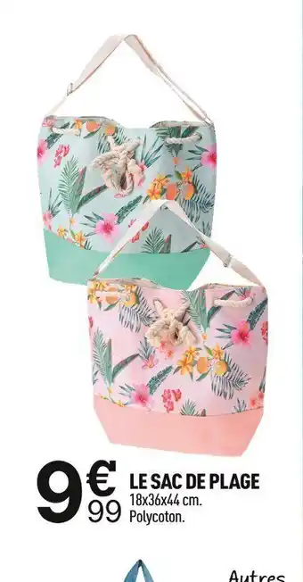 Centrakor Le Sac de Plage offre