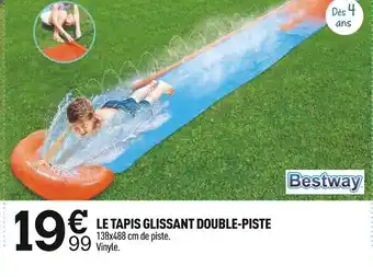 Centrakor Bestway Le Tapis Glissant Double-Piste offre
