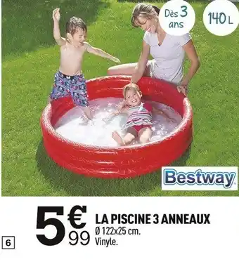 Centrakor Bestway La Piscine 3 Anneaux offre