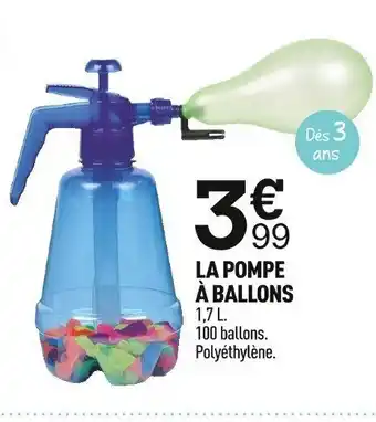 Centrakor La Pompe à Ballons offre