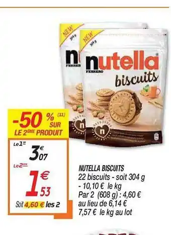 Nutella Biscuits