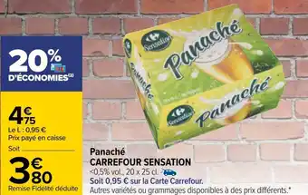 Carrefour Carrefour panaché offre