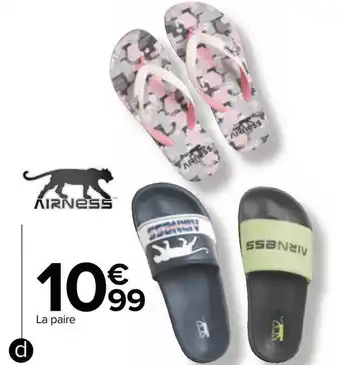 Carrefour Airness tong ou mule offre