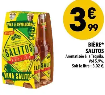 Supeco Salitos bière offre