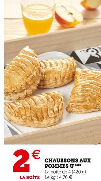 U Express U chaussons aux pommes offre