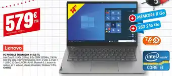 Lenovo pc potable thinkbook 14 g2 itl