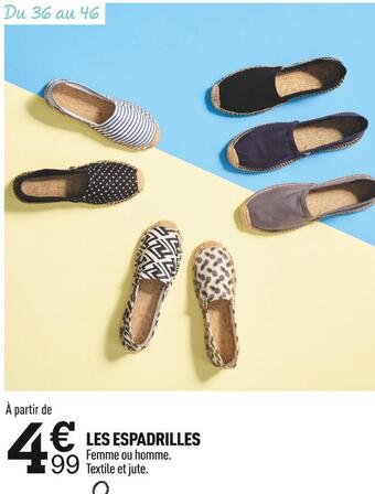 Les espadrilles