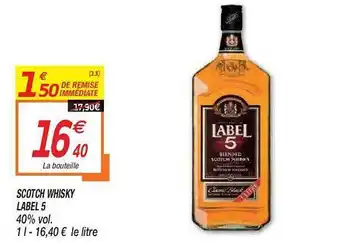 Netto Scotch Whisky Label 5 offre