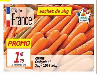 Netto Carotte offre
