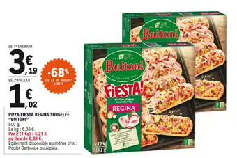 Pizza fiesta regina surgelée "buitoni"