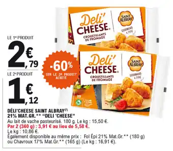 E.Leclerc Deli'cheese saint albray offre