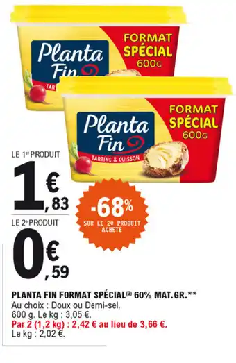 E.Leclerc Planta fin format spécial offre