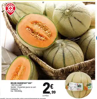 E.Leclerc Melon charentais bio offre
