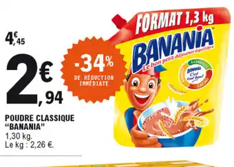 Poudre classique "banania"