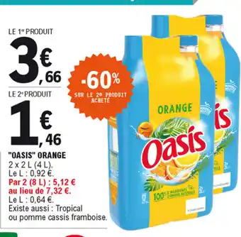 E.Leclerc "Oasis" orange offre
