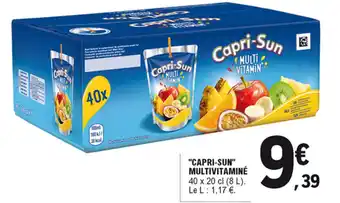 E.Leclerc "Capri-sun" multivitaminé offre
