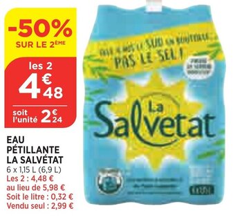 Bi1 LA SALVÉTAT eau pétillante offre