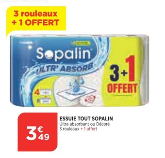 Bi1 SOPALIN essuie tout offre