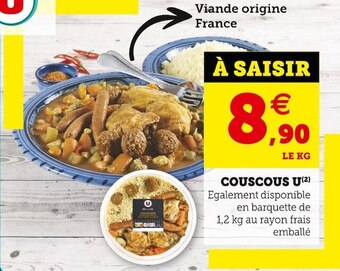 U Express U couscous offre