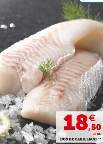 U Express Dos de cabillaud offre