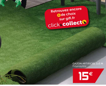 Gazon Artificiel 1x3 M