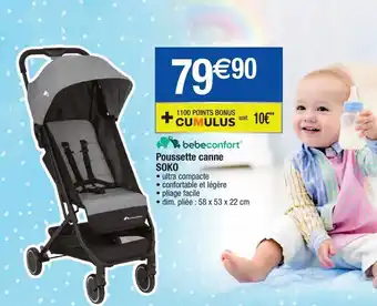 Migros Poussette canne bébé confort offre