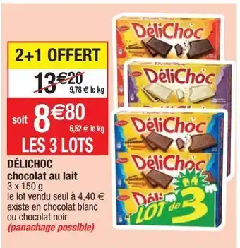 Migros Chocolat au lait offre