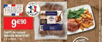 Migros Confit de canard offre