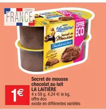 Migros Mousse au chocolat nestlé offre