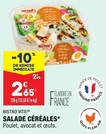 ALDI BISTRO'VITE! salade céréales offre
