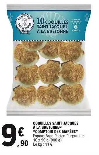 E.Leclerc Coquilles Saint Jacques offre