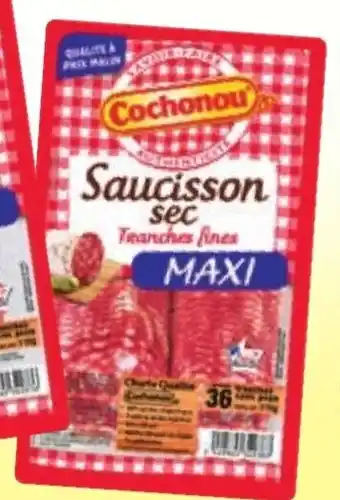 COCHONOU saucisson sec 36 tranches