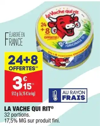 ALDI LA VACHE QUI RIT 32 portion offre