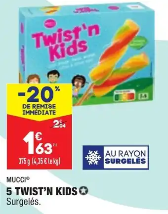 ALDI MUCCI 5 twist'n kids offre