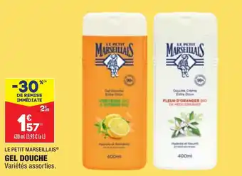 ALDI LE PETIT MARSEILLAIS gel douche offre