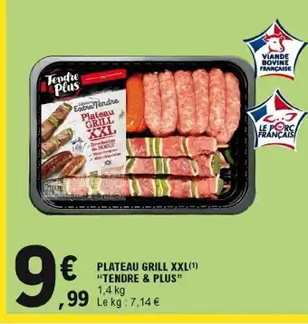 E.Leclerc Plateau Grill XXL offre