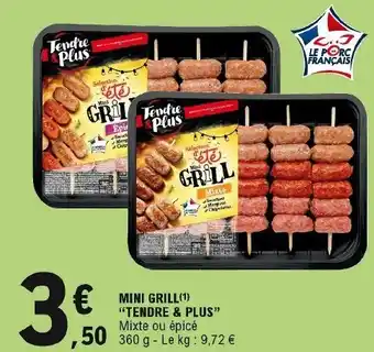 Mini Grill Tendre & Plus