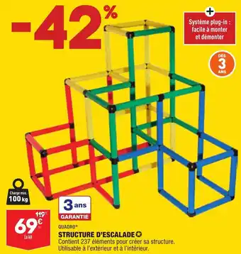 QUADRO structure d'escalade