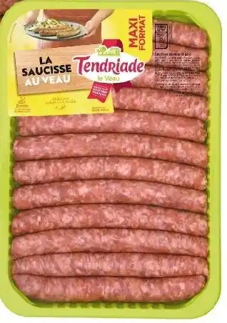 E.Leclerc 12 Saucisses De Veau Tendriade offre